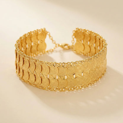 Dinar Coin Cuff